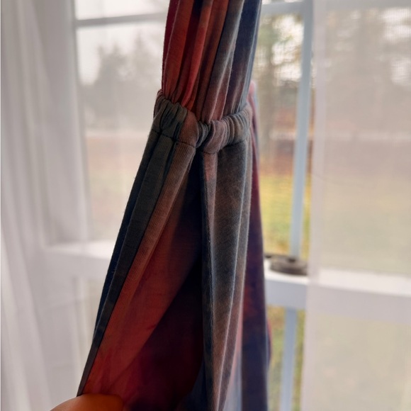 Gorlya Women's Tie-Dye Jumpsuit - Blue and Pink - Picture 8 of 8